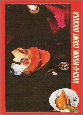 Howard the Duck (Movie) (Base Set) card 13 Duck-O-Vision: Count Duckula