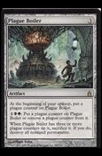 Magic the Gathering: Ravnica (Base Set)  card 269 Plague Boiler
