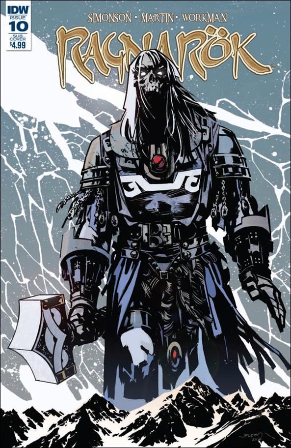 Ragnarok issue 10-B John Paul Leon Subscription Cover
