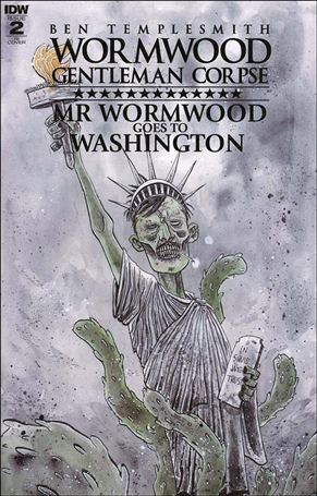 Wormwood Gentleman Corpse: Mr. Wormwood Goes to Washington issue 2-C Sketch Cover 1:10