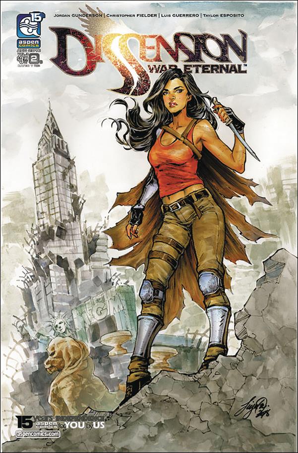 Dissension: War Eternal issue 2-B Siya Oum Cover