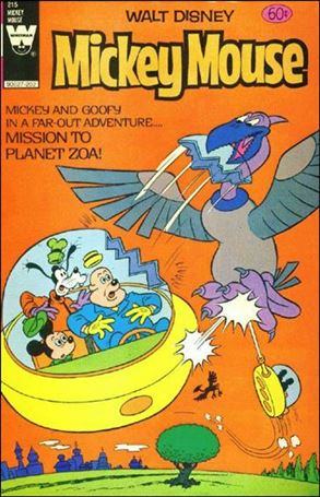 Walt Disney's Mickey Mouse issue 215-B White Logo
