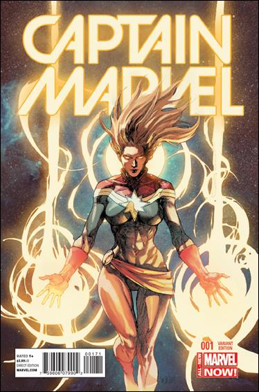 Captain Marvel (2014) issue 1-C Leinil Francis Yu Cover