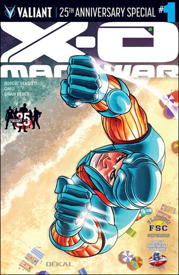 X-O Manowar: Valiant 25th Anniversary Special issue 1-C Dekal Florida Supercon / Past Present Future Cover