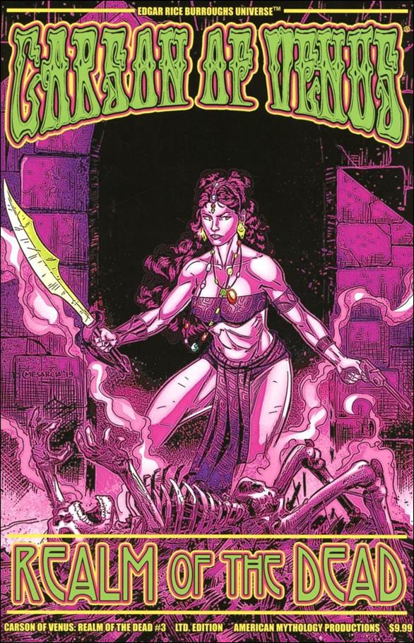 Carson of Venus: Realm of the Dead issue 3-B Pulp Cover 1/350