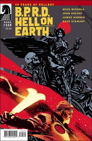 B.P.R.D. Hell on Earth (2012) issue 115 Rafael Albuquerque Cover