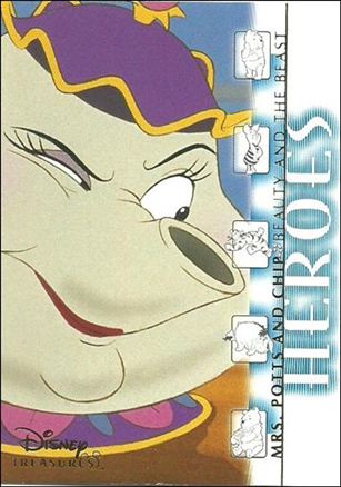 Disney Treasures: Series 3 (Base Set) card 232 Mrs. Potts and Chip - Beauty and The Beast