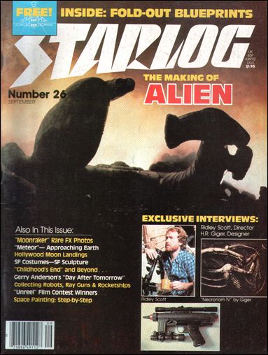 Starlog issue 26 The Making of Alien