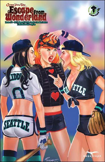 Escape from Wonderland issue 5-D Joe Pekar Emerald City Comicon Cover 1/500