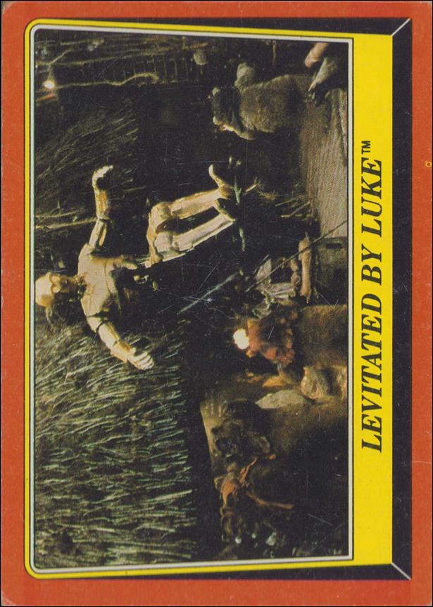Star Wars: Return of the Jedi: Series 1 (Base Set) card 83 Levitated by Luke
