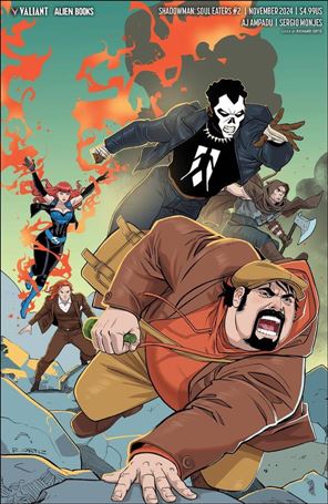 Shadowman: Soul Eaters issue 2-F Richard Ortiz Virgin Cover