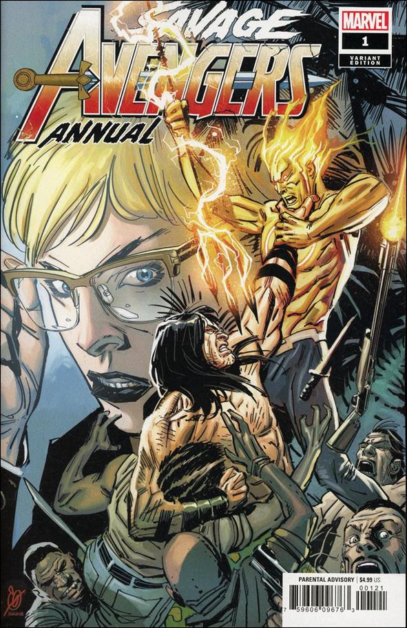 Savage Avengers Annual issue 1-B Ron Garney Cover