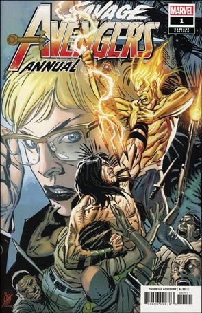 Savage Avengers Annual issue 1-B Ron Garney Cover