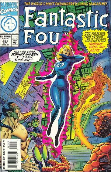 Fantastic Four (1961) issue 387-C Tri-State Die Cut Cover (Signed by P. Ryan) 1/500