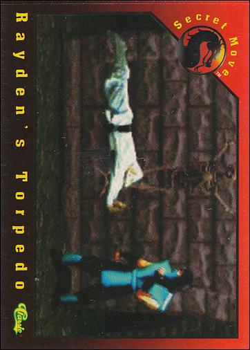 Mortal Kombat (Base Set) card 78 Rayden's Torpedo