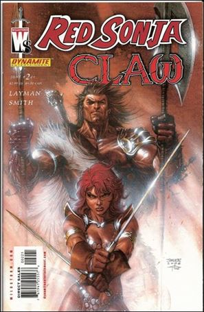 Red Sonja/Claw: The Devil's Hands issue 2-B Jim Lee & Gabriele Dell'Otto Cover