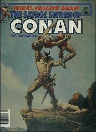 Savage Sword of Conan the Barbarian (Base Set) card 27 Cover Issue #66