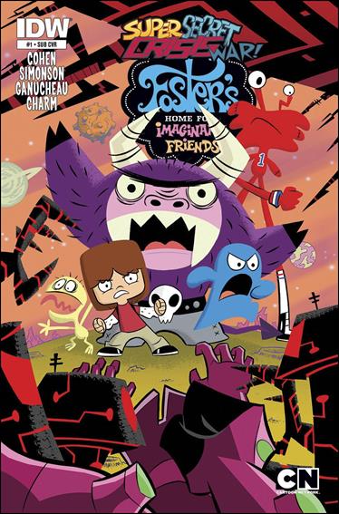 Super Secret Crisis War! Foster's Home for Imaginary Friends issue 1-B Ethen Beavers Subscription Cover