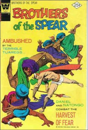 Brothers of the Spear issue 12-B Whitman Cover