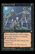 Magic the Gathering: Ice Age (Base Set) card 137 Kjeldoran Dead