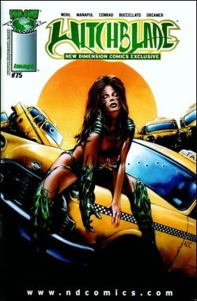 Witchblade (1995) issue 75-F New Dimension Comics Standard Cover 1/1400