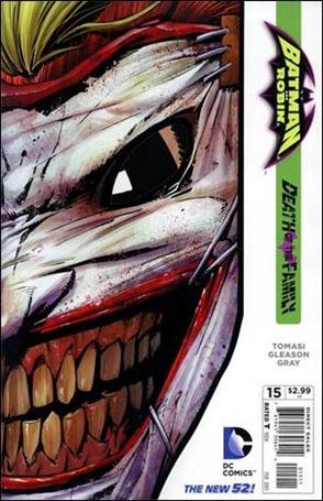 Batman and Robin (2011) issue 15 Die-Cut Cover