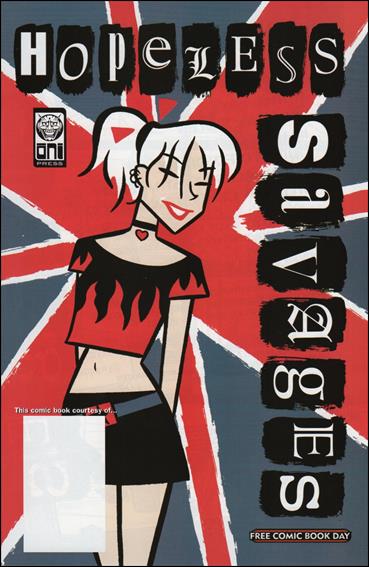 Hopeless Savages issue 1-B Free Comic Book Day Edition