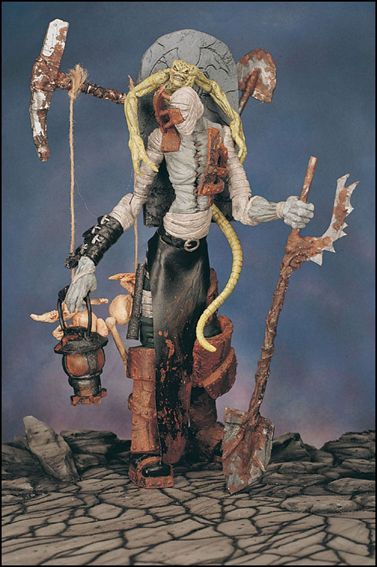 Spawn (Series  8) figure 3 Gravedigger