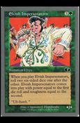 Magic the Gathering: Unglued (Base Set) card 56 Elvish Impersonators