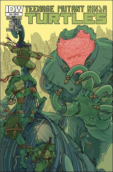 Teenage Mutant Ninja Turtles (2011) issue 20-C Langdon Foss 1:10 Cover