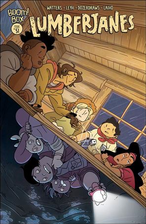 Lumberjanes issue 51 Kat Leyh Cover