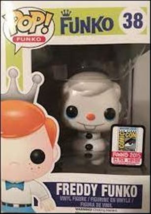 Pop! Funko - Freddy Funko figure 38-B Freddy Funko (Olaf Glitter) SDCC 1/24