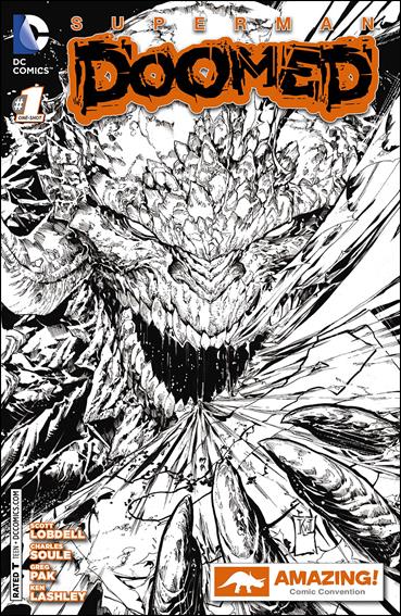 Superman Doomed issue 1-D Ken Lashley Amazing Las Vegas Con Cover 1/1000