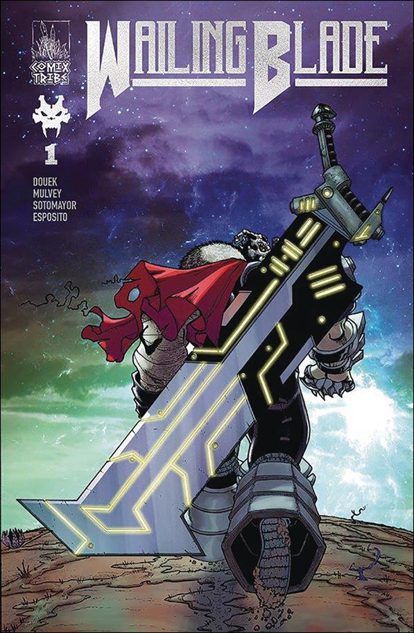 Wailing Blade issue 1 Silver Foil Cover