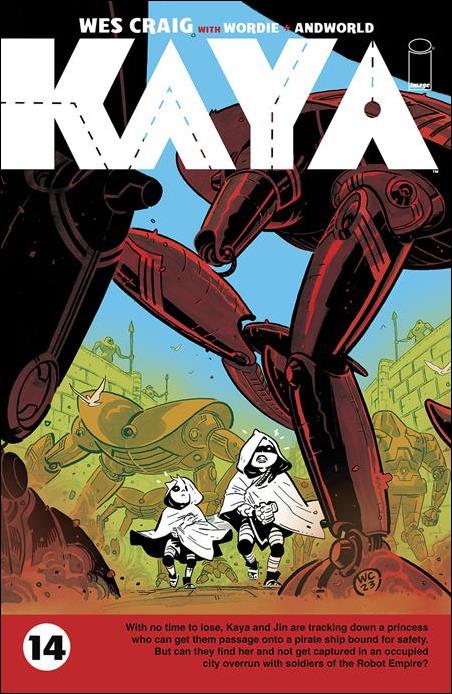 Kaya issue 14 Wes Craig Cover