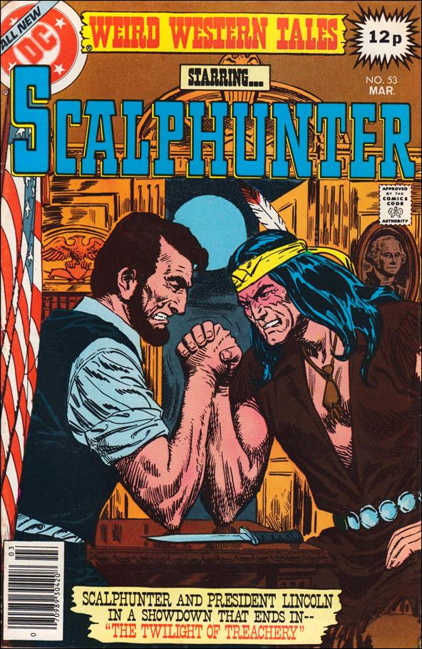 Weird Western Tales (1972) issue 53-B UK Price Cover