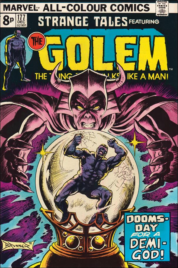 Strange Tales (1951) issue 177-B UK Price Cover