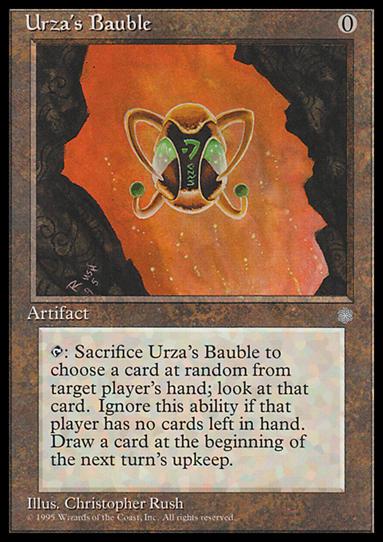 Magic the Gathering: Ice Age (Base Set) card 343 Urza's Bauble