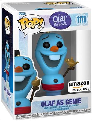 POP! Disney figure 1178 Olaf as Genie Amazon Exclusive