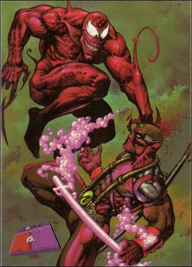 Marvel vs WildStorm (Base Set) card 69 Carnage vs Pike