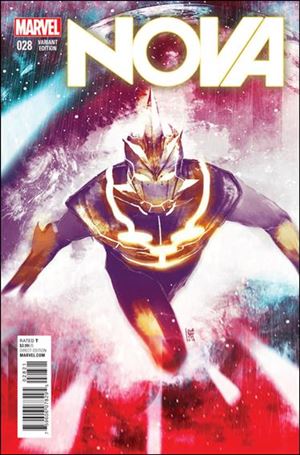 Nova (2013) issue 28-B Andrea Sorrentino 1:20 Cosmically Enhanced Cover