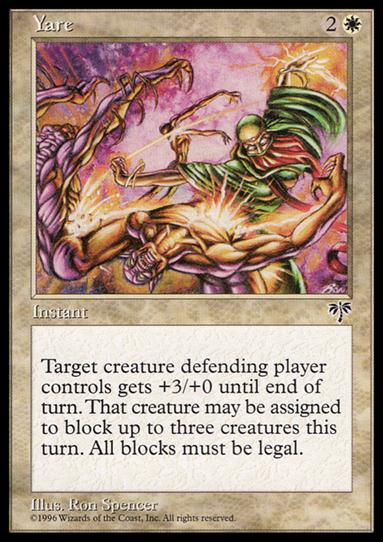 Magic the Gathering: Mirage (Base Set) card 48 Yare