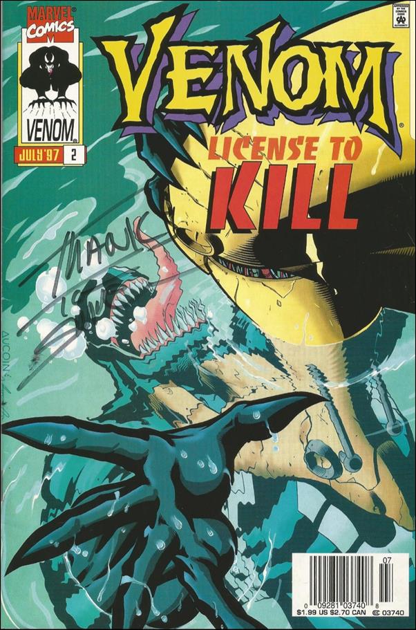 Venom: License to Kill issue 2-B Newsstand Edition / Price Variant