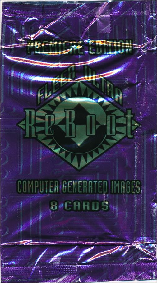 ReBoot card 2 Sealed Pack - 8 Cards - Purple