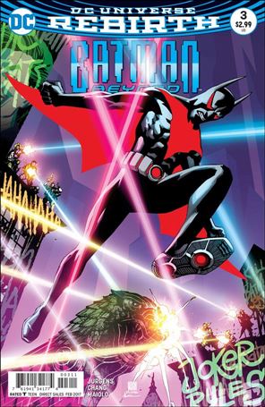 Batman Beyond (2016) issue 3 Bernard Chang Cover
