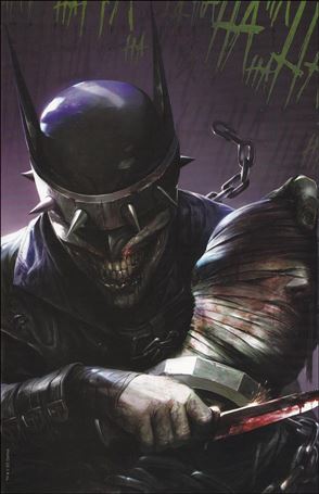 Dark Nights: Metal issue 6-R Mattina Frankies Bloody Knife Virgin Cover 1/600