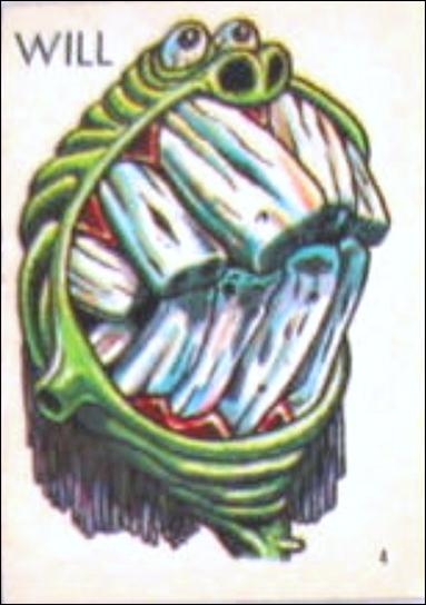 Ugly Stickers (1965) (Base Set) card 4-D Will