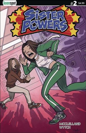 Sister Powers issue 2-D Jerry Bennet Cover