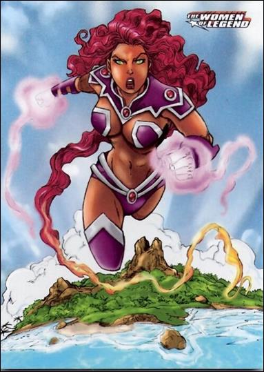 Women of Legend (Base Set) card 4 DC Comics Starfire