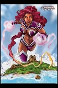 Women of Legend (Base Set) card 4 DC Comics Starfire